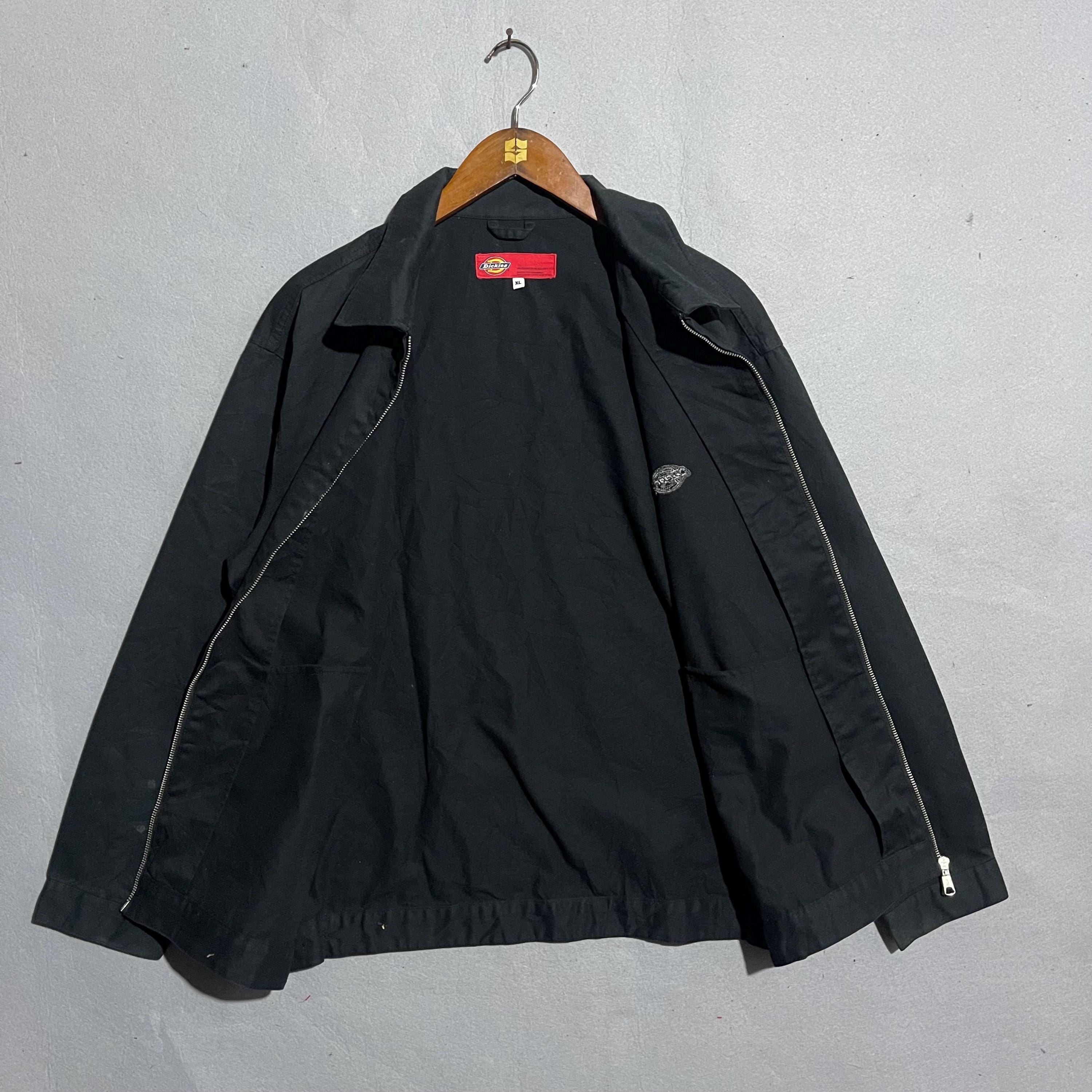 Dickies Black Workwear Harrington Jacket – Size XL - Etsy