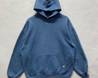 Vintage Russell Athletic Blank Hoodie – Made in USA – XL - Etsy