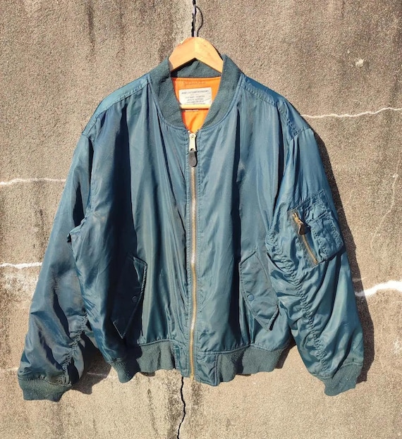 Vintage MA-1 Bomber Jacket – Good Tasty Authentic Wear - Etsy