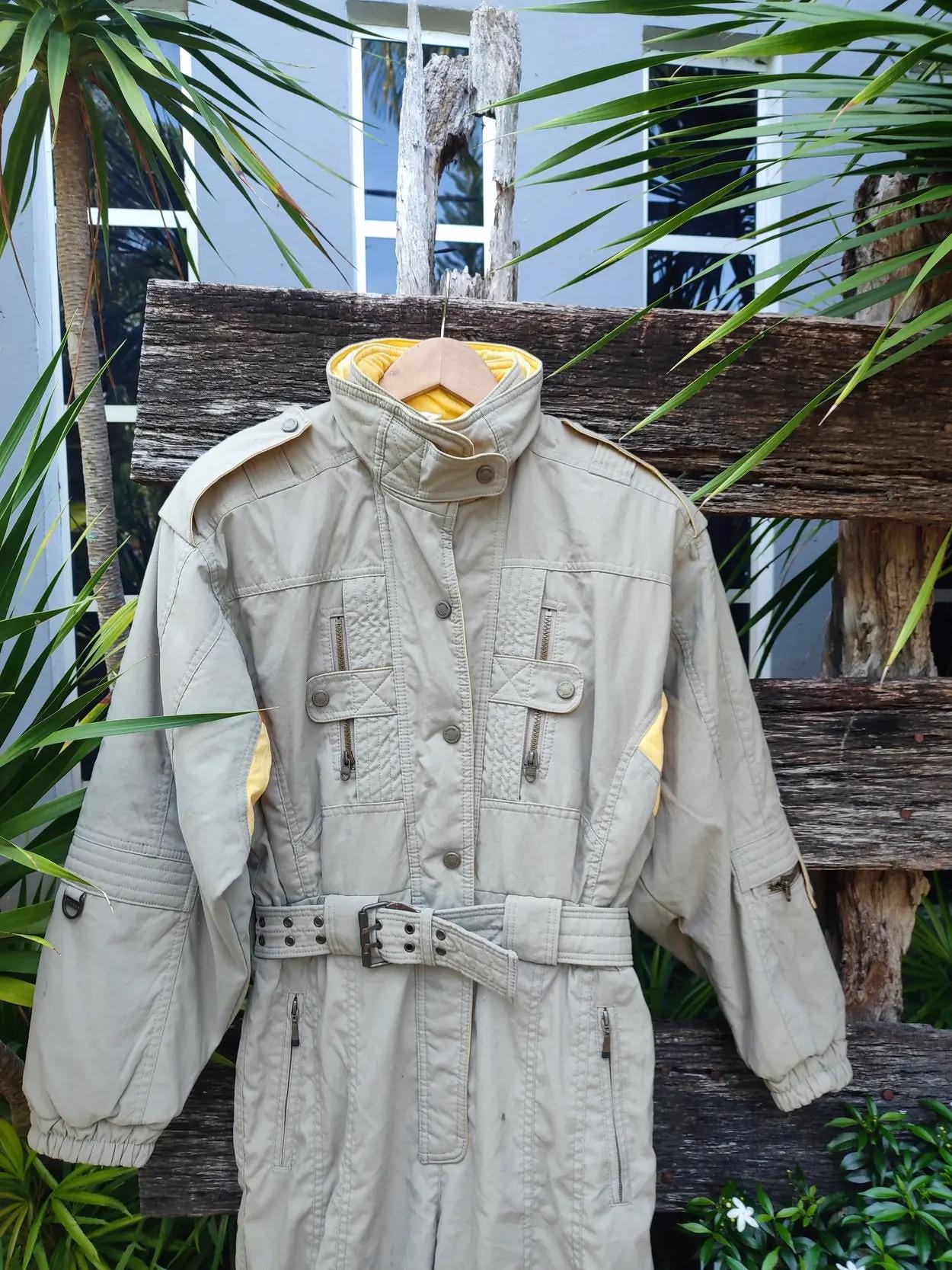 Vintage Ellesse Super Racing Gear Coveralls – 80s Italian