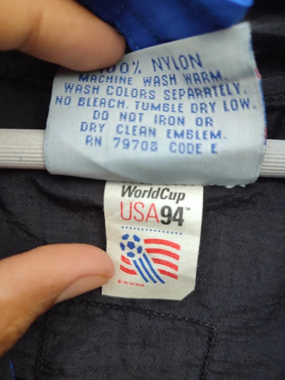 Vintage USA '94 World Cup Windbreaker by the Game (medium) - Etsy