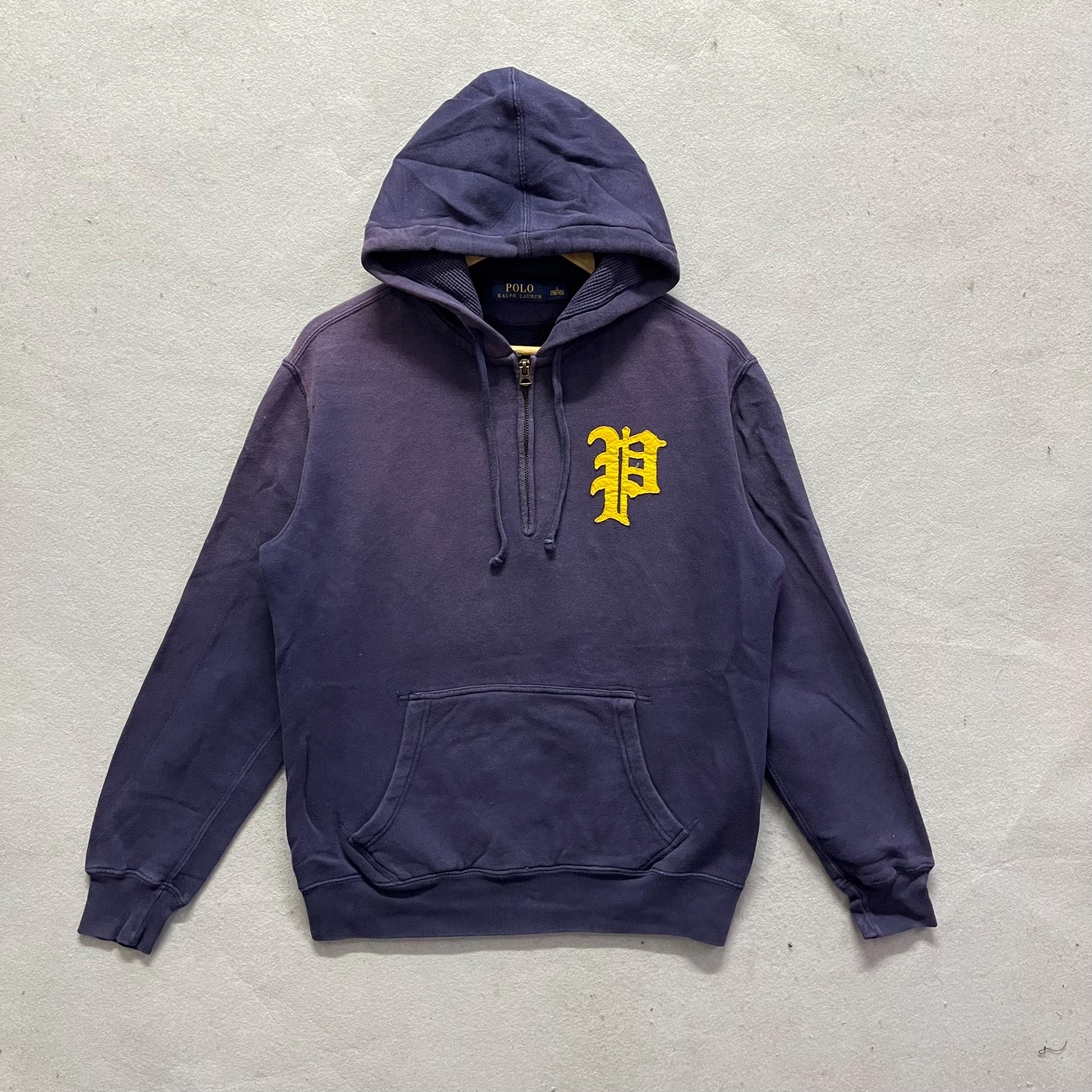 2000s Polo Ralph Lauren “P” Zip Hoodie (S) - Etsy