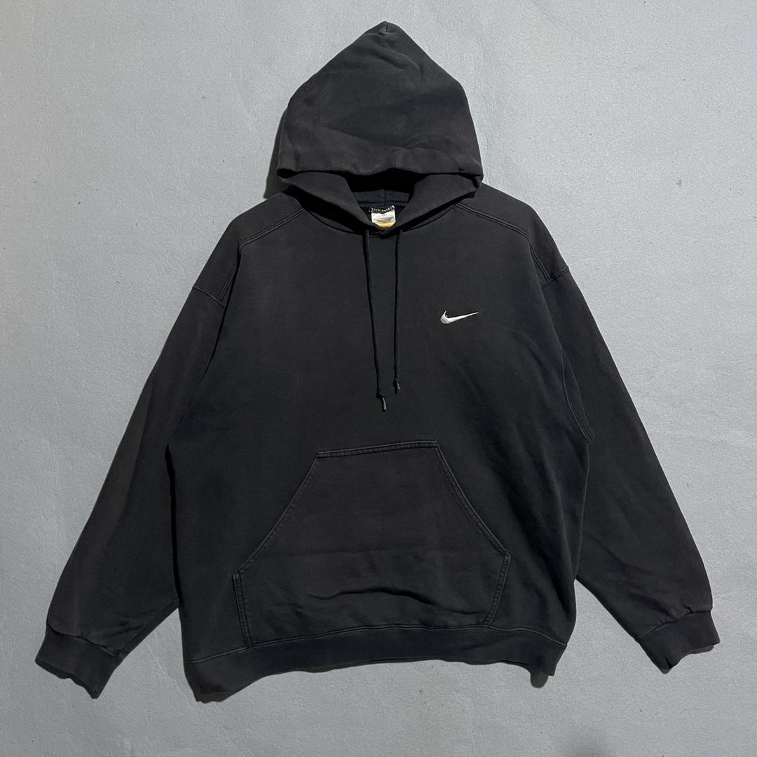 vintage nike black hoodie