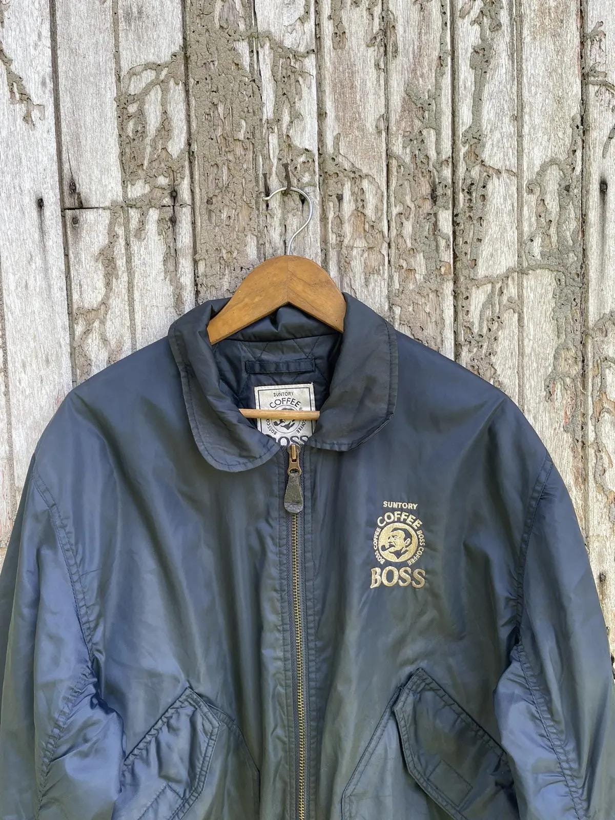 Vintage Suntory BOSS Coffee Bomber Jacket – Japan Exclusive - Etsy