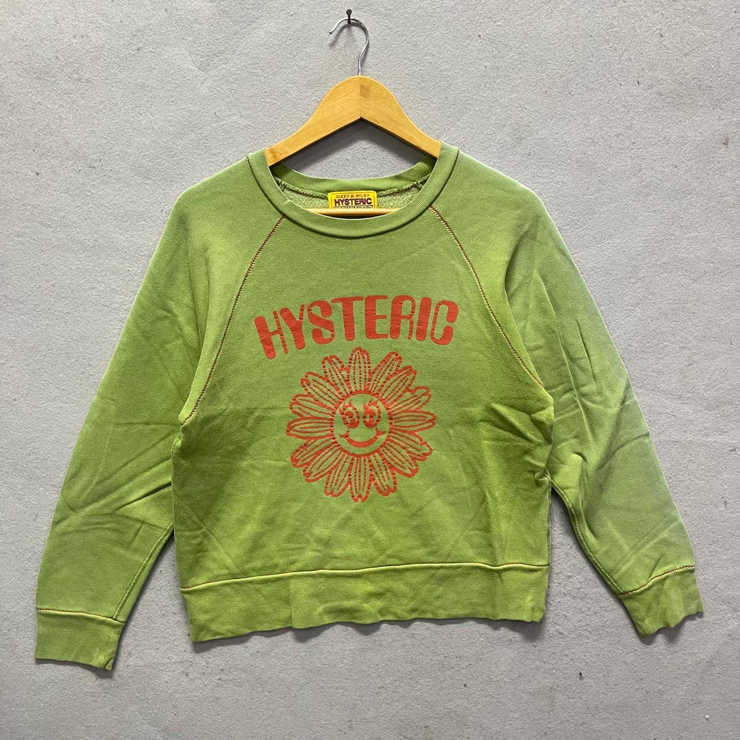 Early 2000s Hysteric Glamour “dizzy & Milky” Smiley Flower