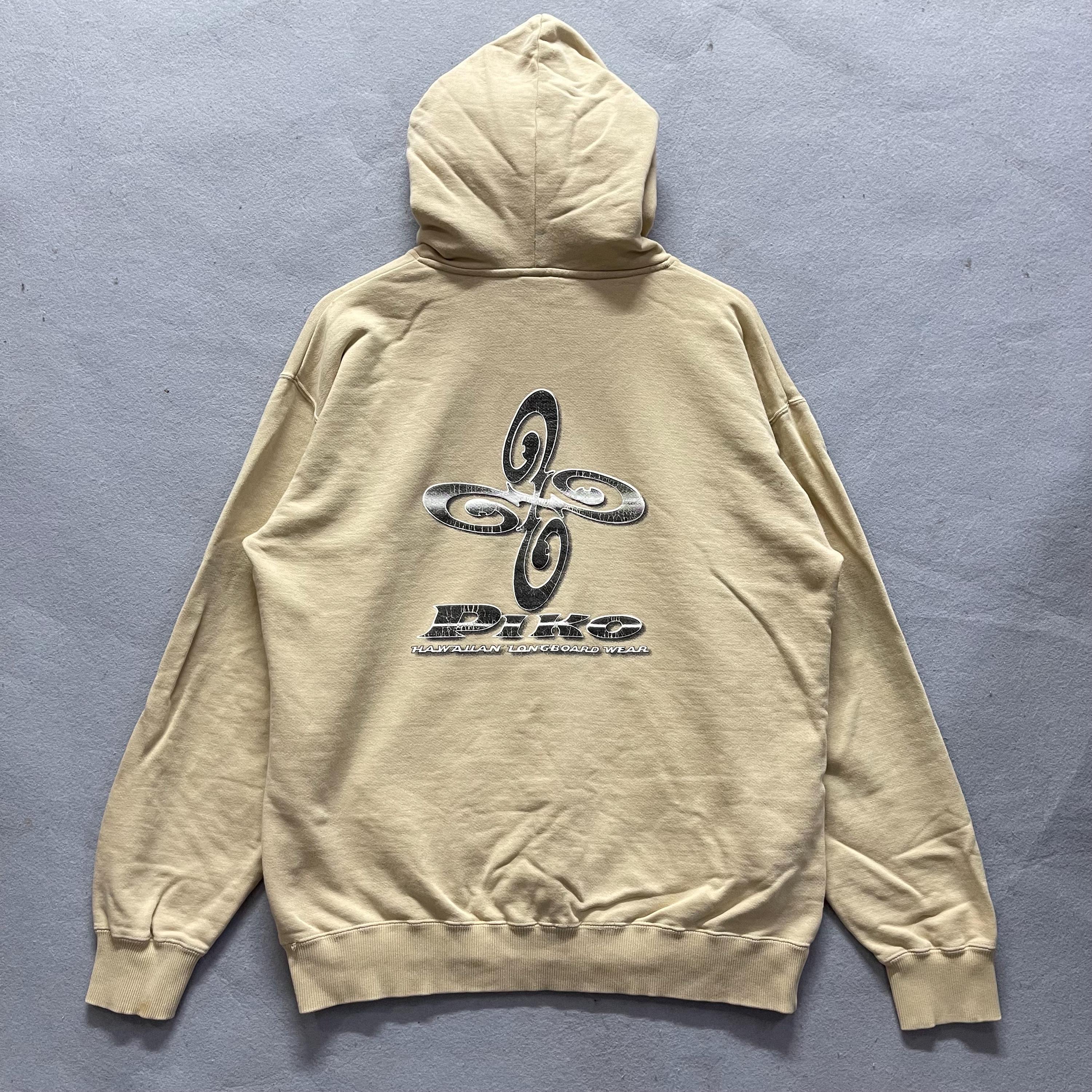 Piko Hawaii Retro Surf Hoodie – Vintage Style (size L) - Etsy