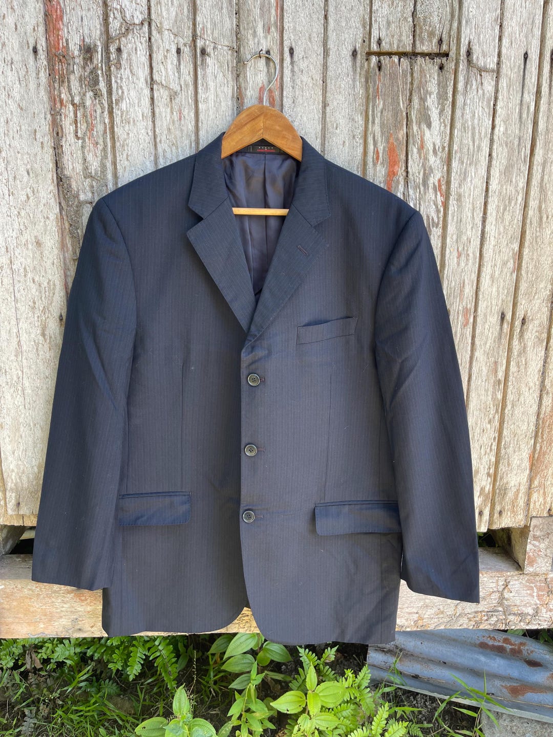 SISSY by Kansai Yamamoto Black Pinstripe Blazer (vintage 1990s