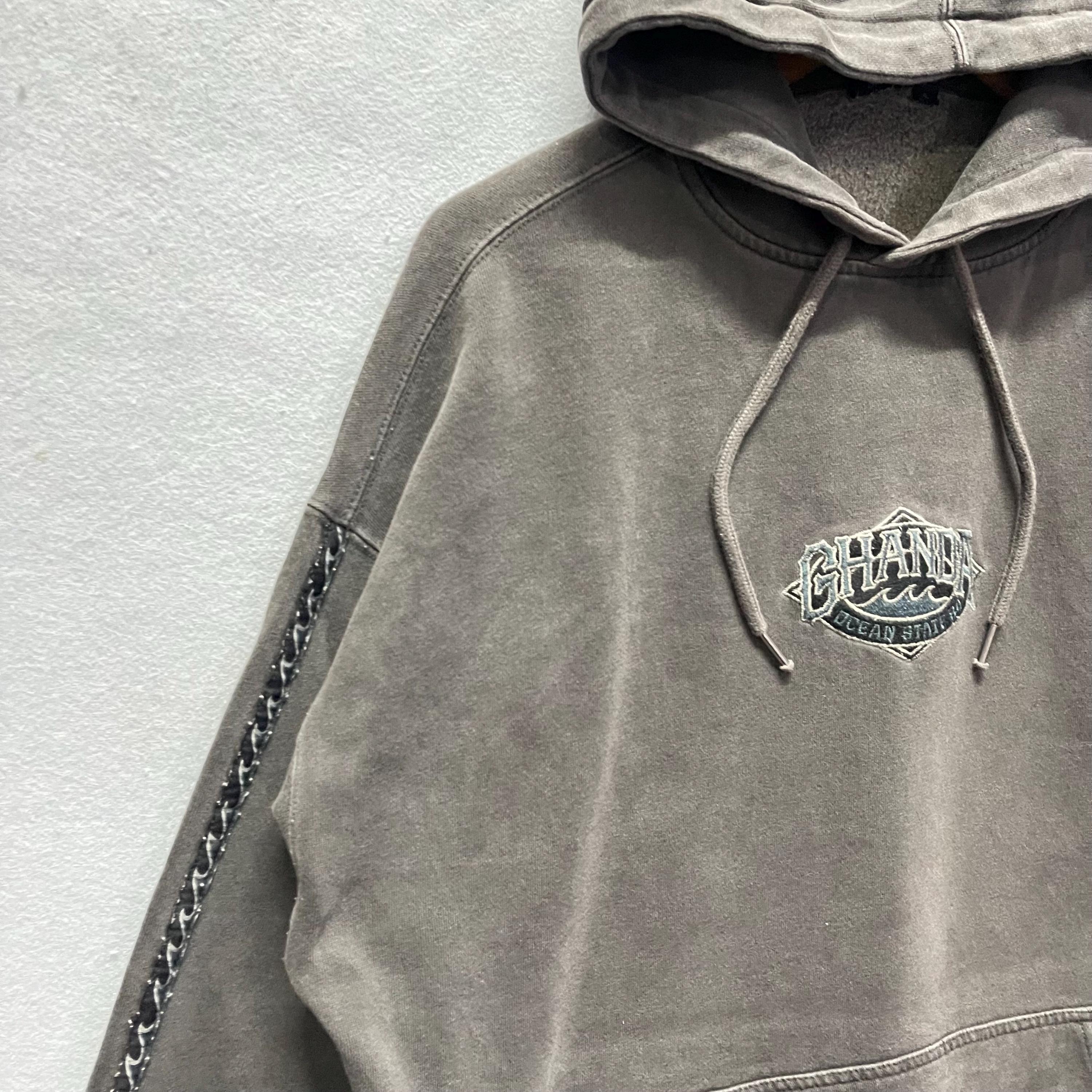 Ghanda 1984 Logo Embroidered Pullover Hoodie - Etsy