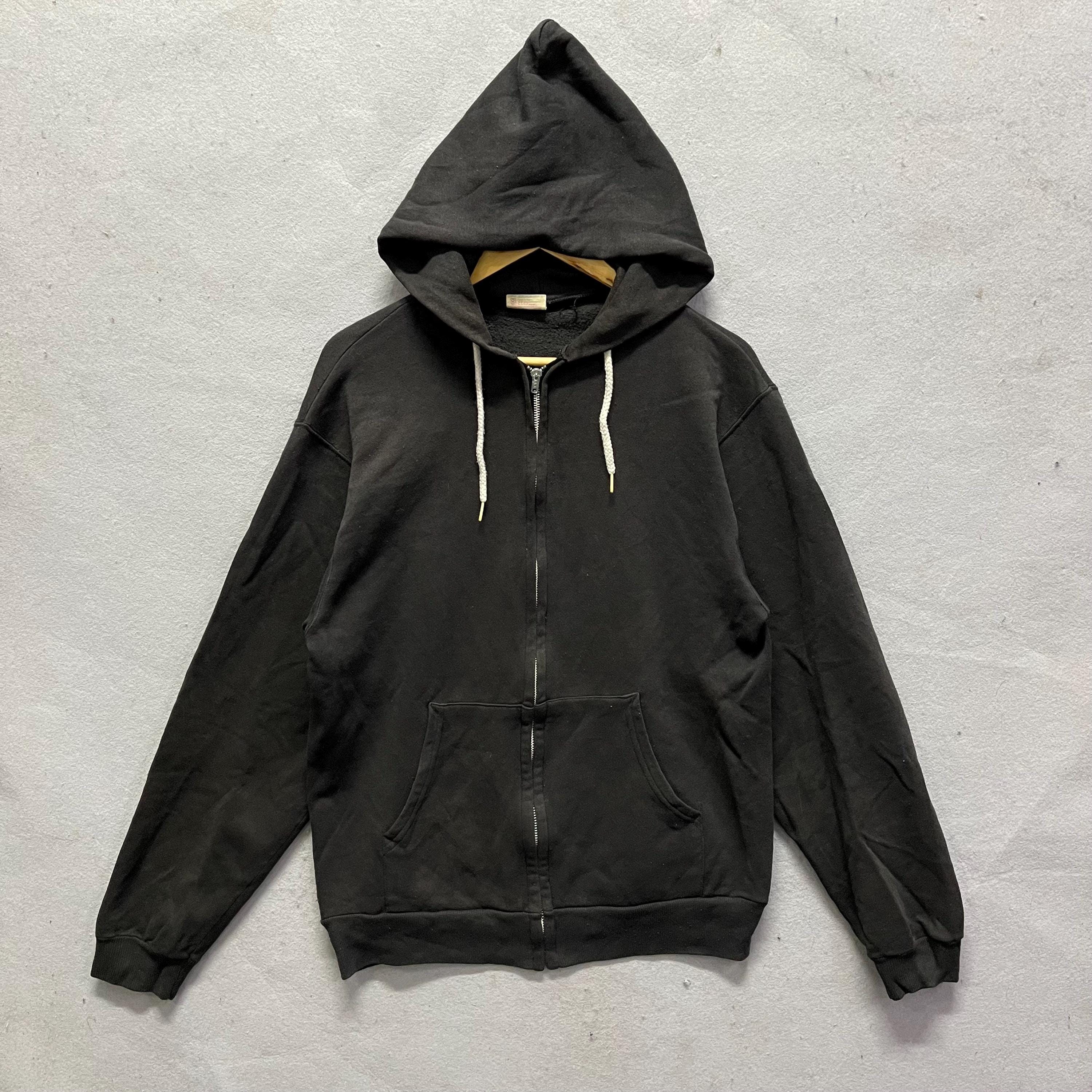 トップス Hanes 90s Vintage Full Zip Hoodie Faded Vintage Hanes Zip - Etsy