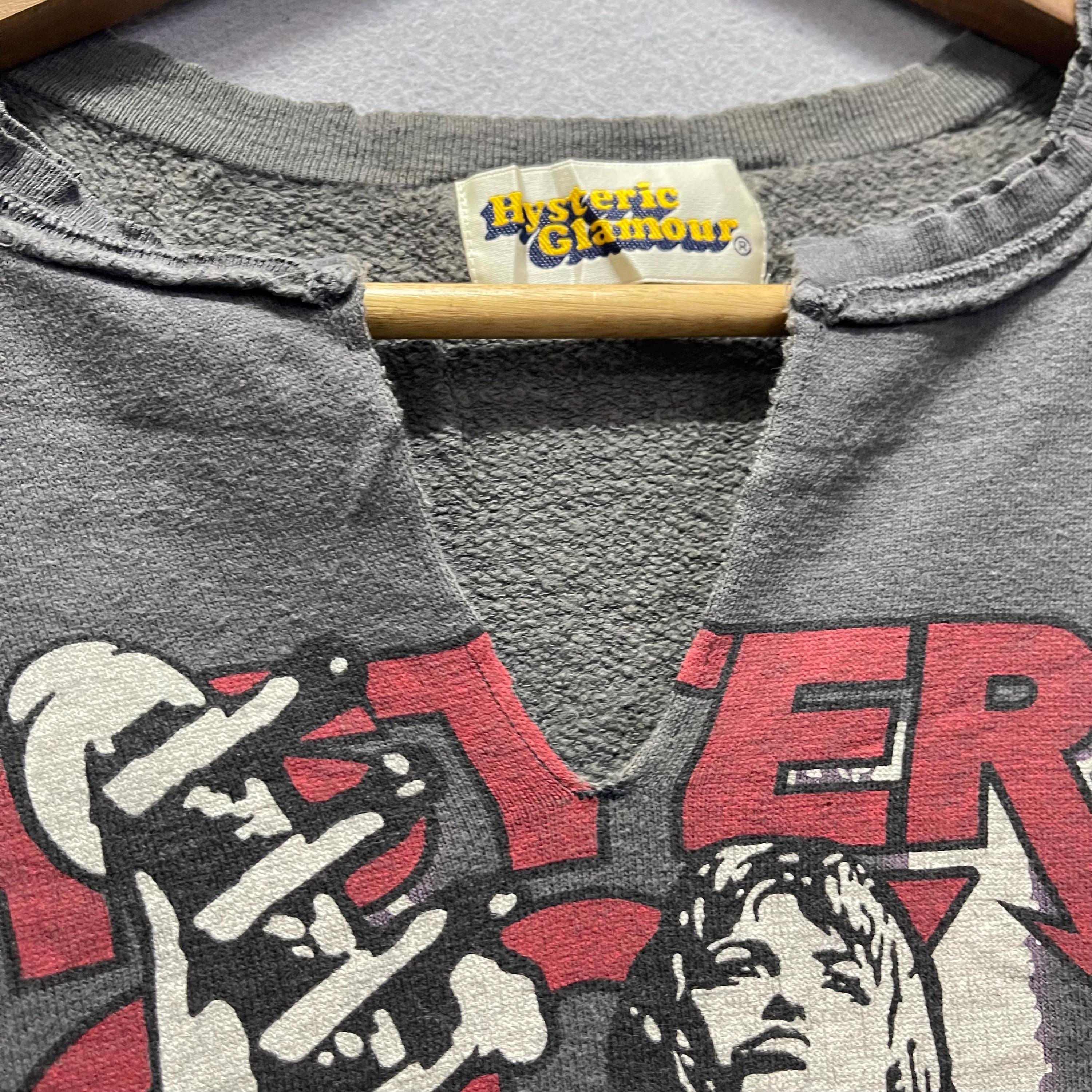 HYSTERIC ROCK パンダ グラフィック トレーナー Hysteric Glamour “hysteric Rock” Distressed Sweatshirt – Vintage
