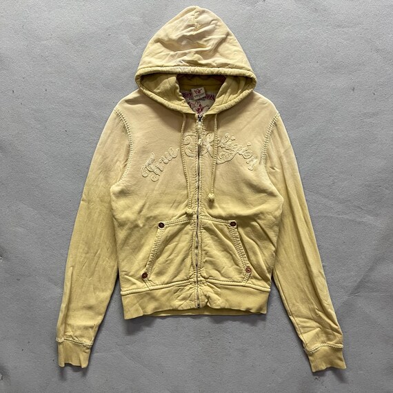 ヴィンテージ トゥルーレリジョン「ブランドジーンズ」ジップアップ