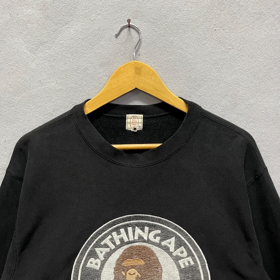 スウェット A Bathing Ape Busy Works Crewneck Vintage A Bathing Ape BAPE “busy Works” Crewneck Sweatshirt - Etsy