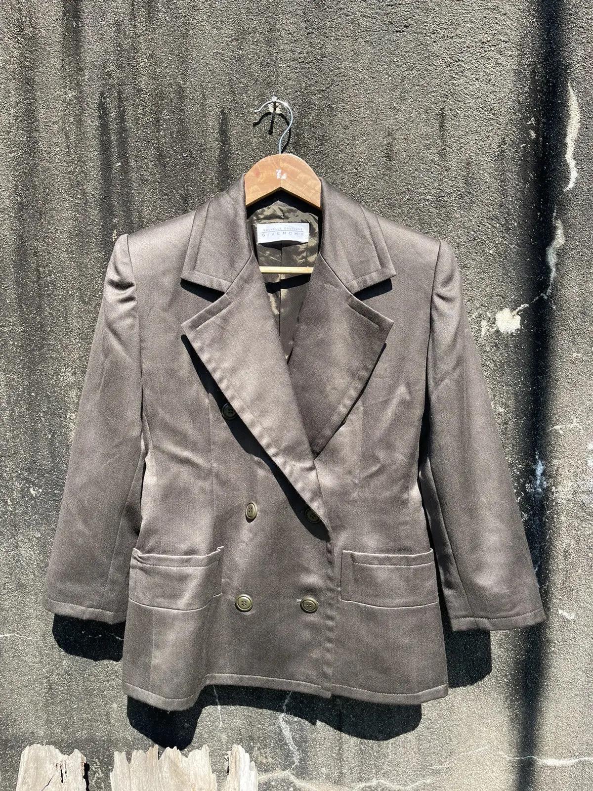 【GIVENCHY NOUVELLE BOUTIQUE】ジバンシー　ジャケット Vintage Givenchy Nouvelle Boutique Double-breasted Blazer - Etsy
