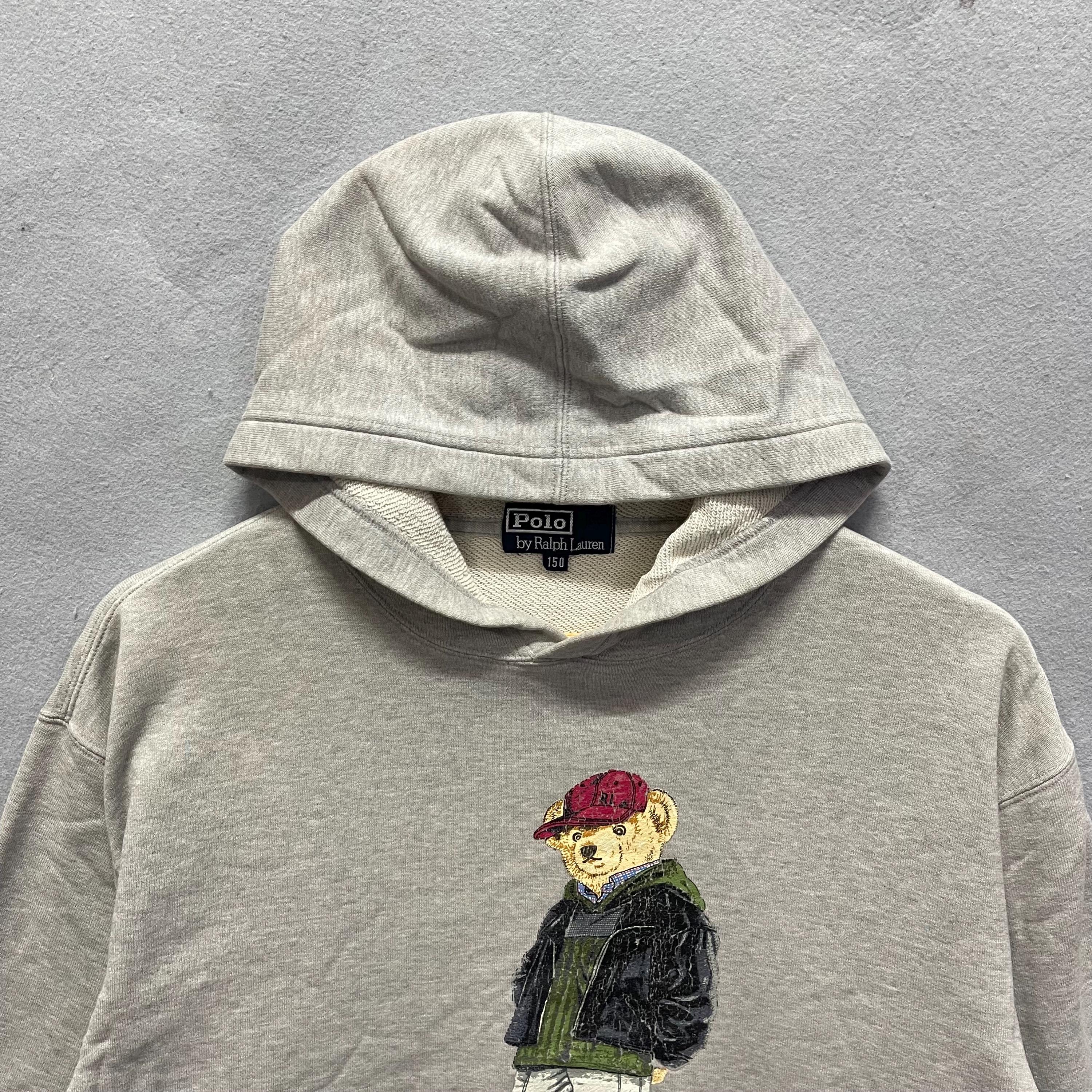 Vintage Early 2000s Polo by Ralph Lauren “polo Bear” Hoodie (made 