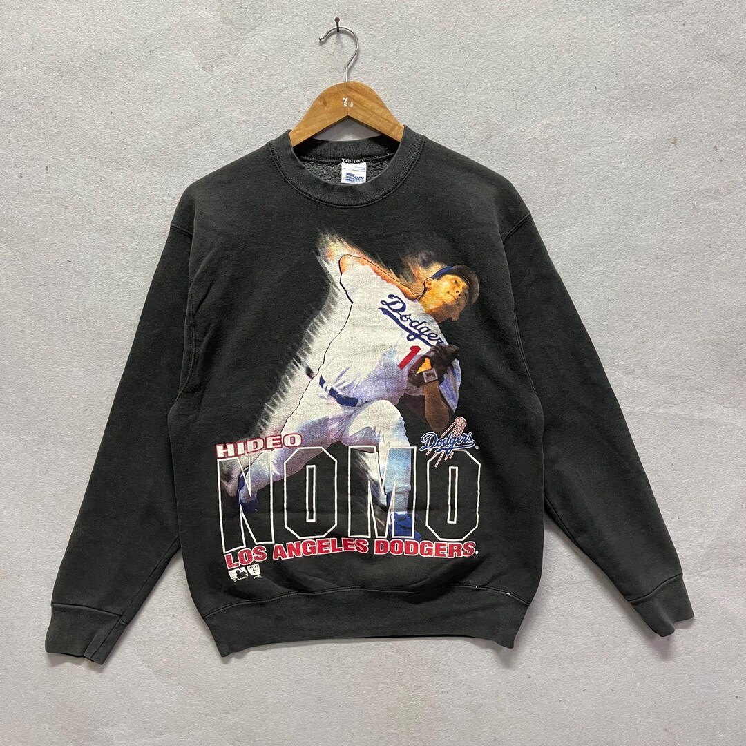 Vintage 1996 Hideo Nomo Los Angeles Dodgers Sweatshirt (size M) - Etsy