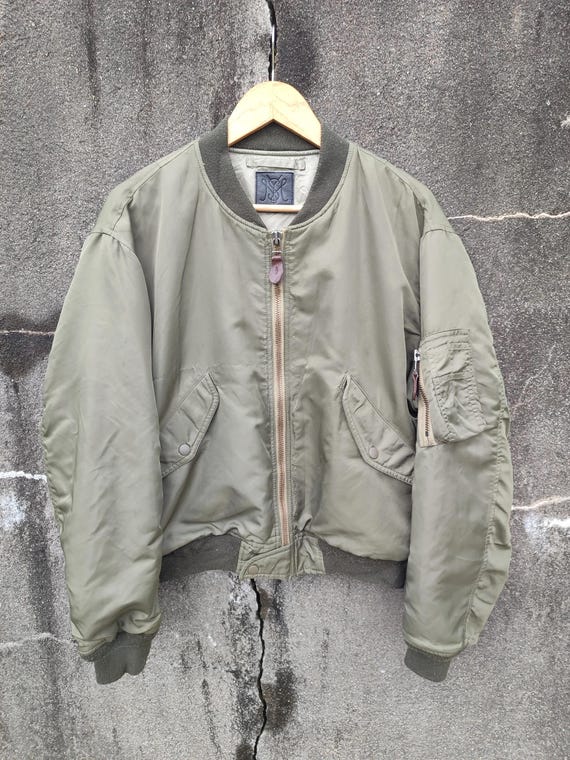 MOUSSY MA-1 Bomber Jacket – 3M Thinsulate, Military Style - Etsy