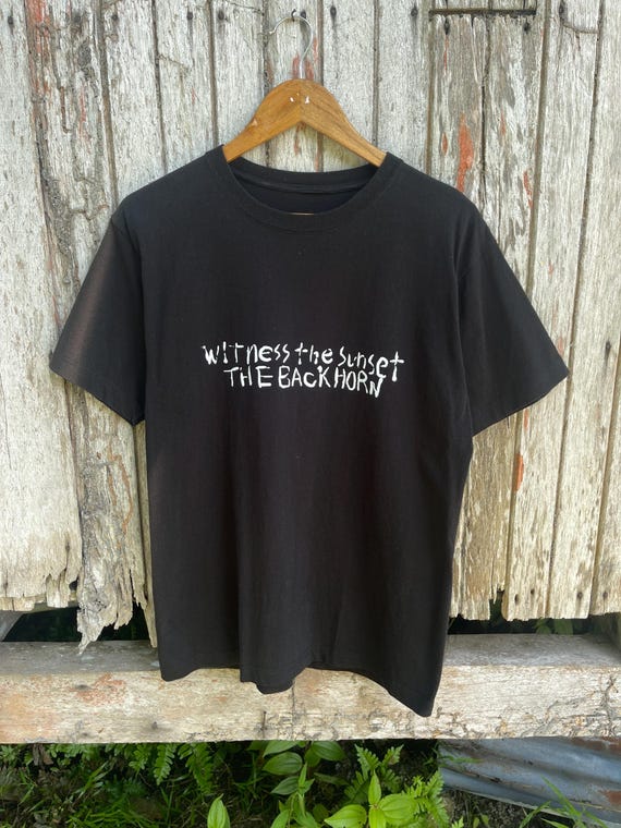 The Back Horn “witness the Sunset” Tour Tee (japan Rock Band) - Etsy