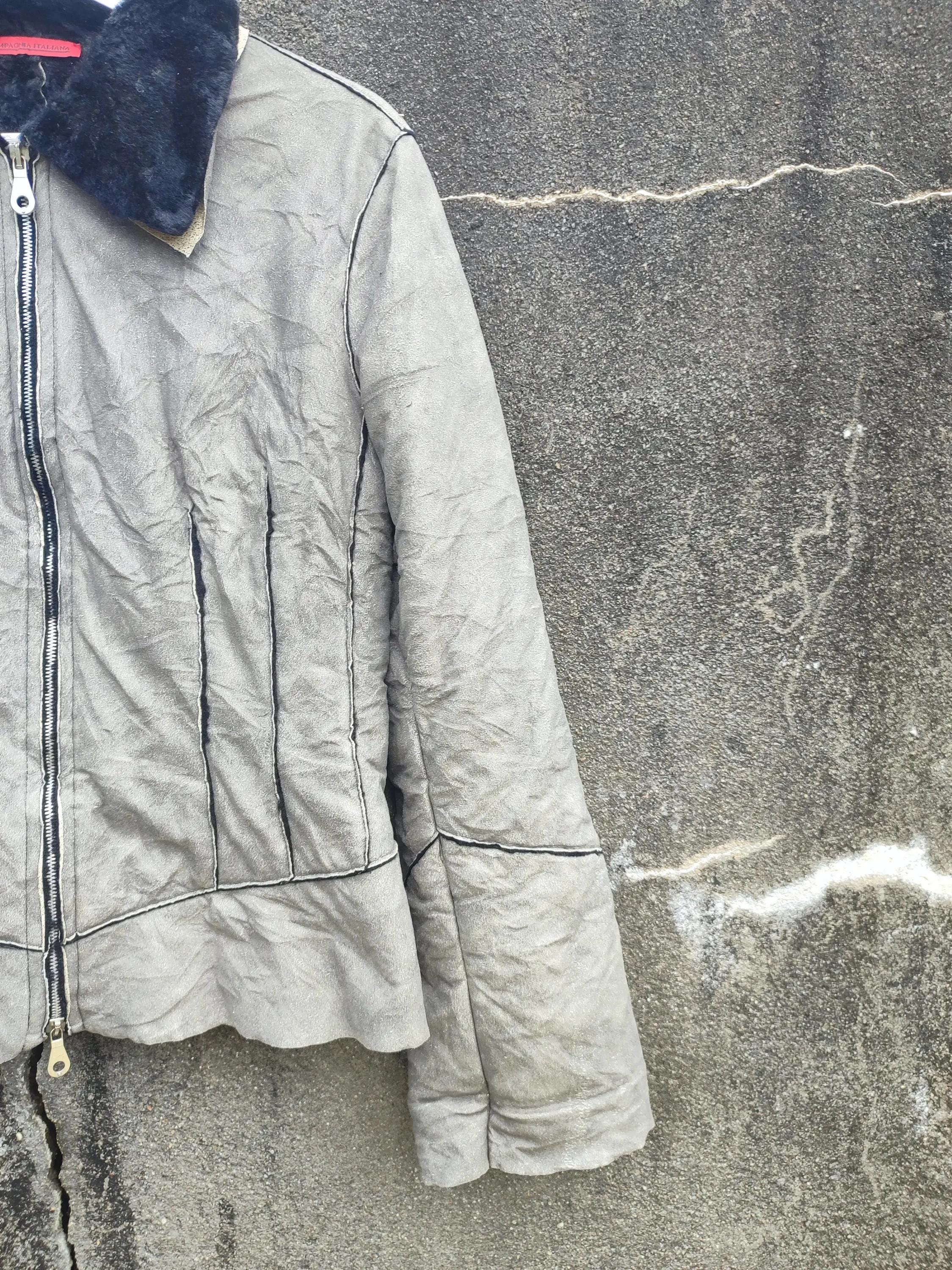 Vintage Compagnia Italiana Faux Shearling Jacket – Japan Exclusive