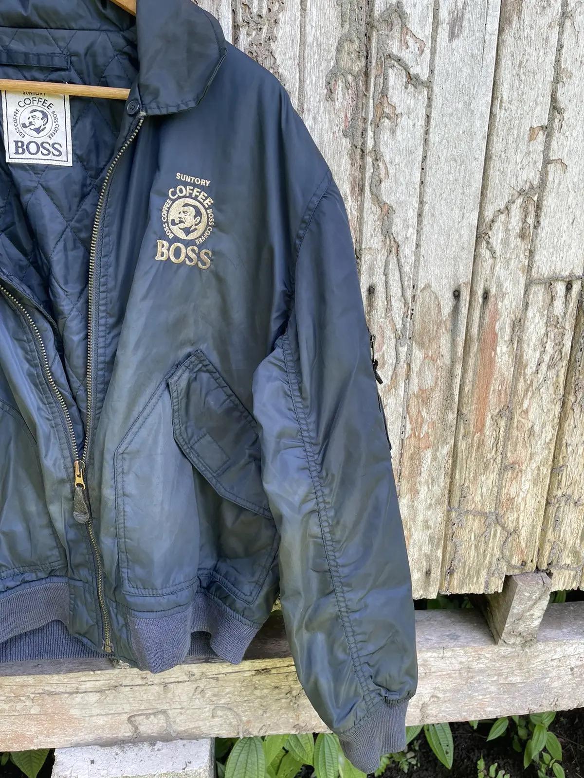 Vintage Suntory BOSS Coffee Bomber Jacket – Japan Exclusive - Etsy