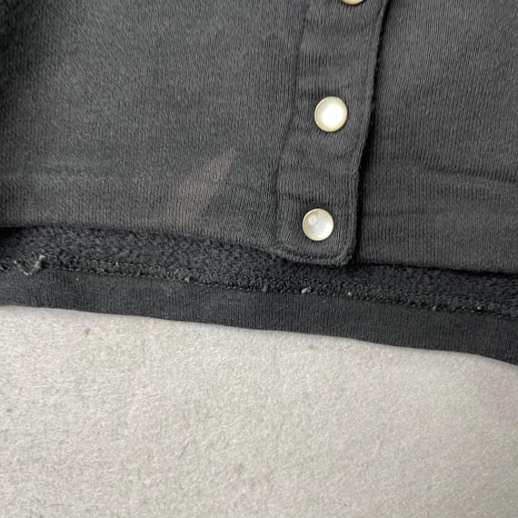 Vintage 90s agnès b. Paris Snap Button Sweatshirt Car… - Gem