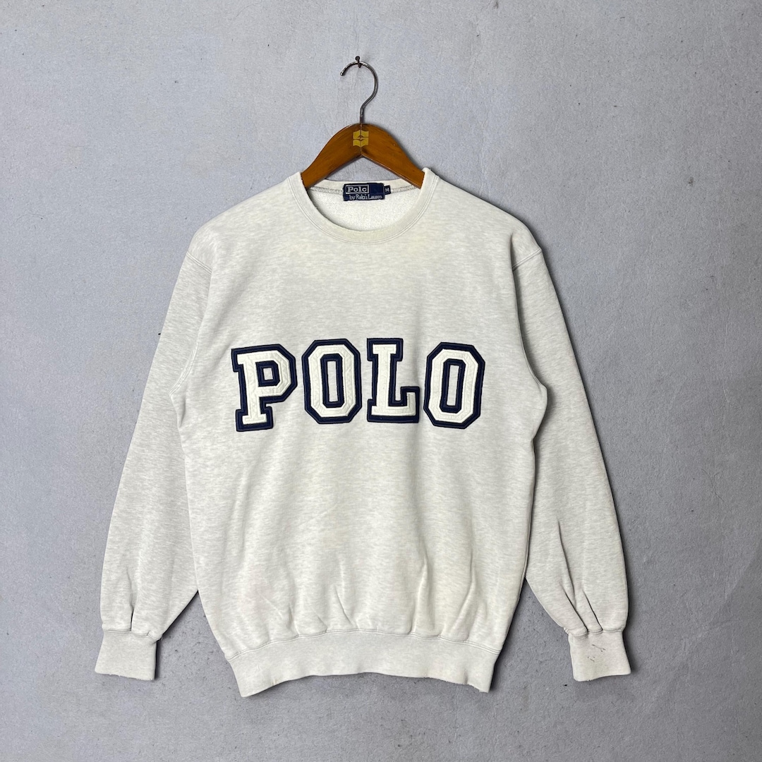Vintage Polo Ralph Lauren Big Logo Sweatshirt - Etsy