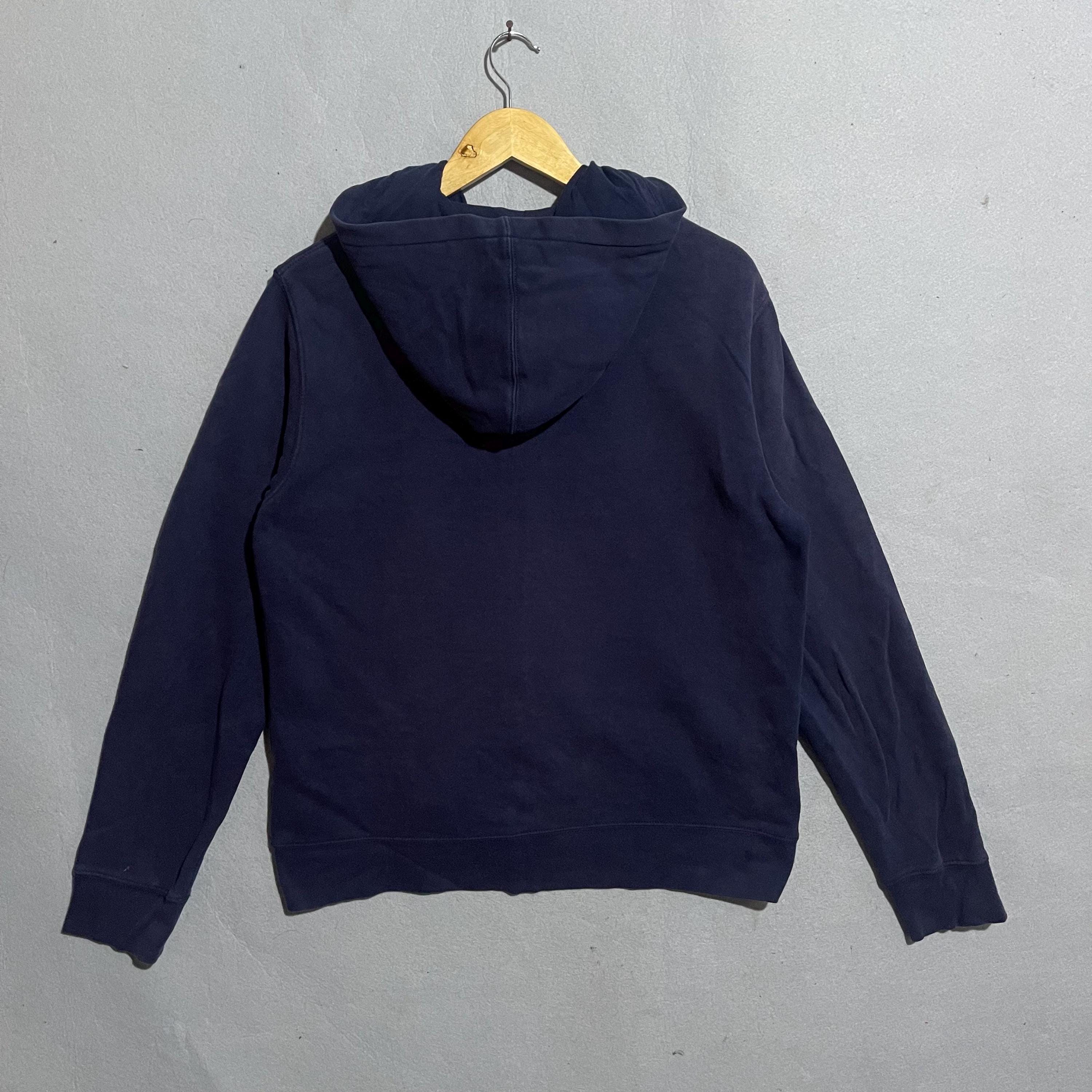 Vintage Y2K Polo Ralph Lauren Navy Full-zip Hoodie Sweatshirt - Etsy