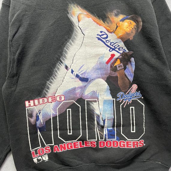 Vintage 1996 Hideo Nomo Los Angeles Dodgers Sweatshirt (size M) - Etsy