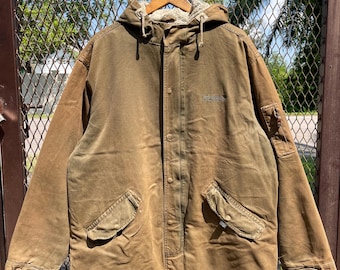 Vintage 1990s Timberland Weather Gear Field Coat / Vintage
