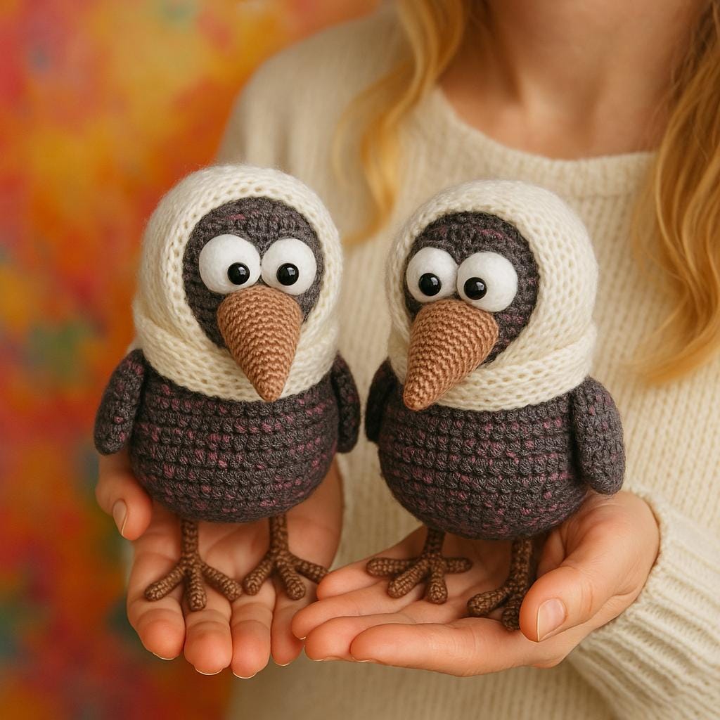 かわいいカラスのぬいぐるみ - Etsy 日本