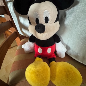Disney Mickey Mouse Plush 20” Stuffed Animal Classic Mickey image 1