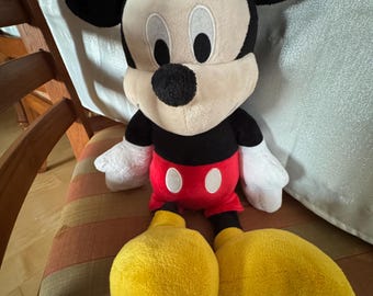 Disney Mickey Mouse Plush 20” Stuffed Animal Classic Mickey