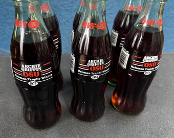 Archie Griffin Ohio State 8oz Heisman Trophy Winner 1974 Coke Bottle