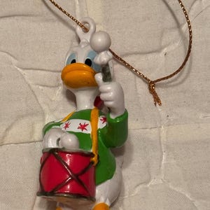 Donald Duck Drummer Boy (Grolier) Christmas Ornament (no box)