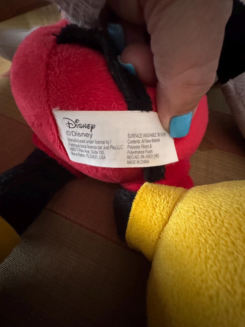 Disney Mickey Mouse Plush 20” Stuffed Animal Classic Mickey image 4
