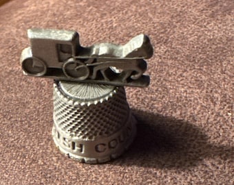 Collectible Pewter Thimbles