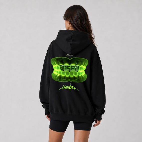 AESPA Lemonade Zip Hoodie, Aespa Zip Hoodie, Aespa Live Tour