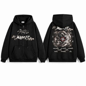 Straykids Zip up Hoodie - Etsy