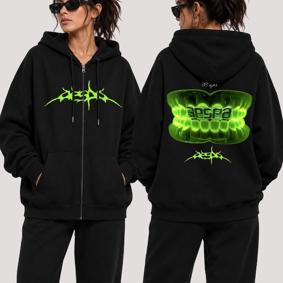 AESPA Lemonade Zip Hoodie, Aespa Zip Hoodie, Aespa Live Tour