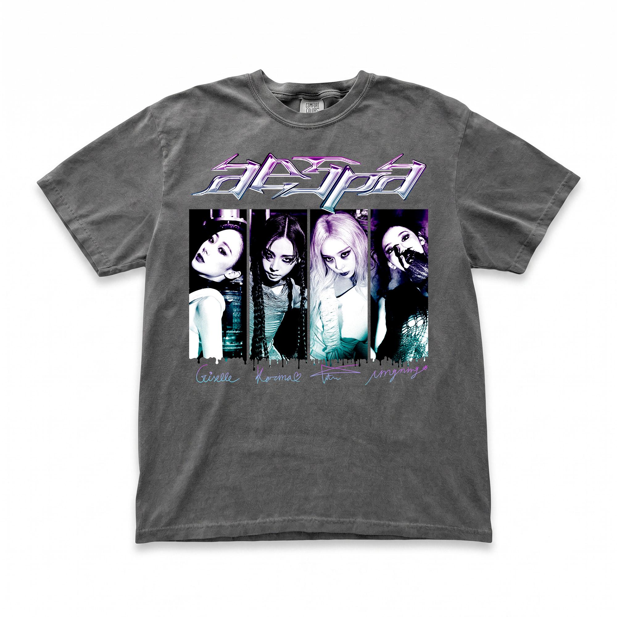 Aespa Member Kpop Shirt, Aespa Live Tour Synk Complæxity World