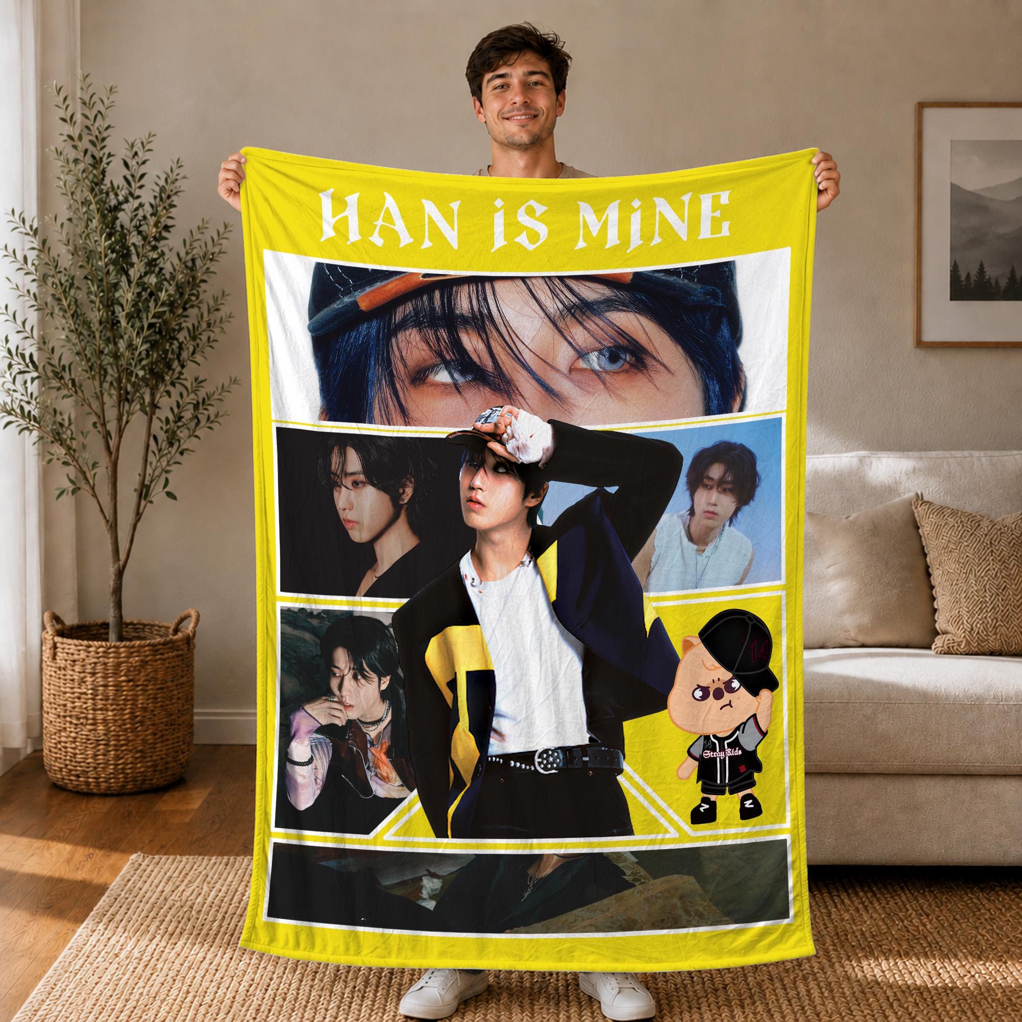 Stray Kids Felix Emotional Support Blanket - Etsy