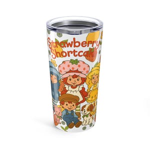 Stainless Steel Tumbler featuring Strawberry Shortcake and Friends