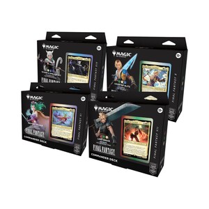 Final Fantasy Commander-deckbundel (inclusief alle 4 dekken)