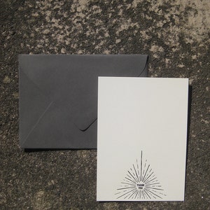 Stunning Letterpress Thank You Stationery Set image 3