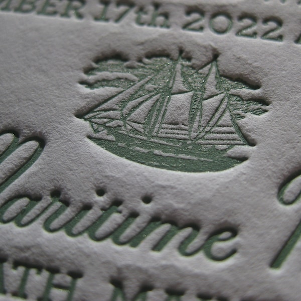 Maine Wedding Invitations Etsy