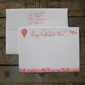 Rustic Elegance Custom Letterpress Stationery