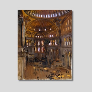 Santa Sofia Print – John Singer Sargent Architecture (Digital Download)