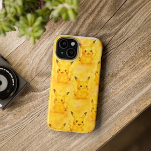 Pika Pocket Monster Magnetic Phone Case