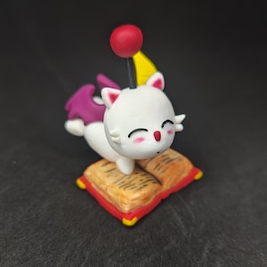 Moguri figure from Final Fantasy | Square Enix fandom | FF IX | House decorations | Moguri polymer clay figure | Videogames