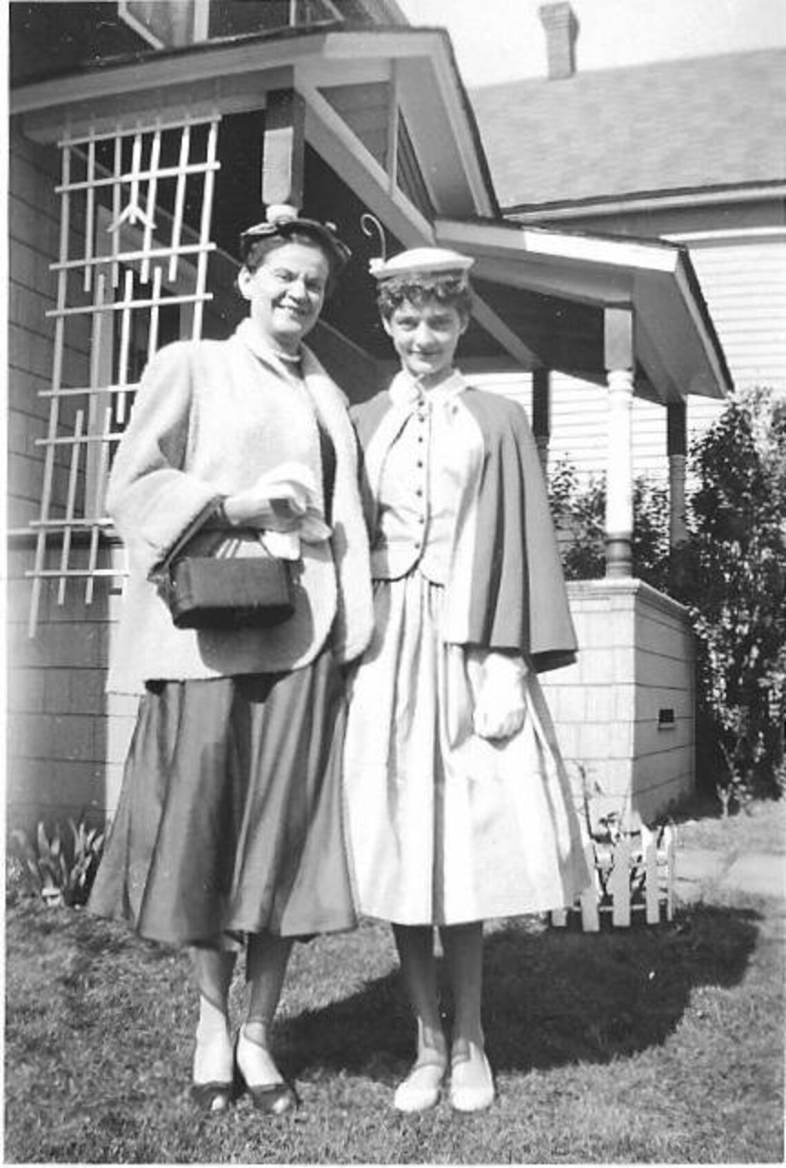 Vintage Photo Prim and Proper Women Original Photo Etsy