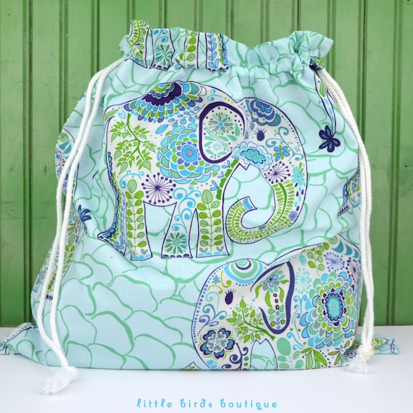 Drawstring Toy Bag Etsy